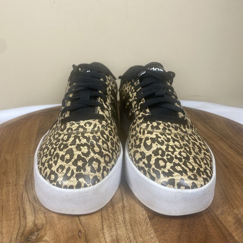 Adidas Court Bold Leopard Womens Yellow And Black Size 7 Platform Shoes - Picture 4 of 11